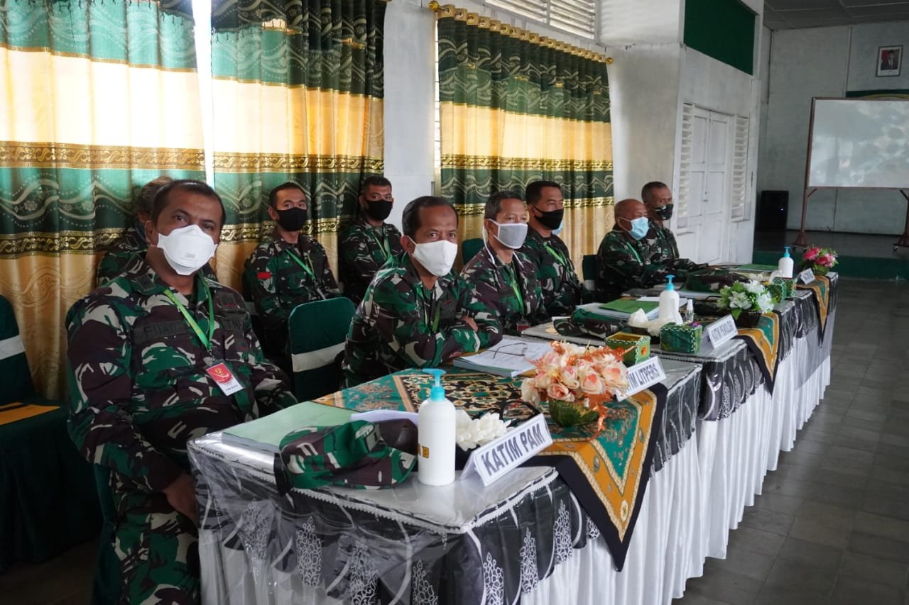 Danrem Wbr Pimpin Sidang Pemilihan Cata Pk Gelombang I Tahun