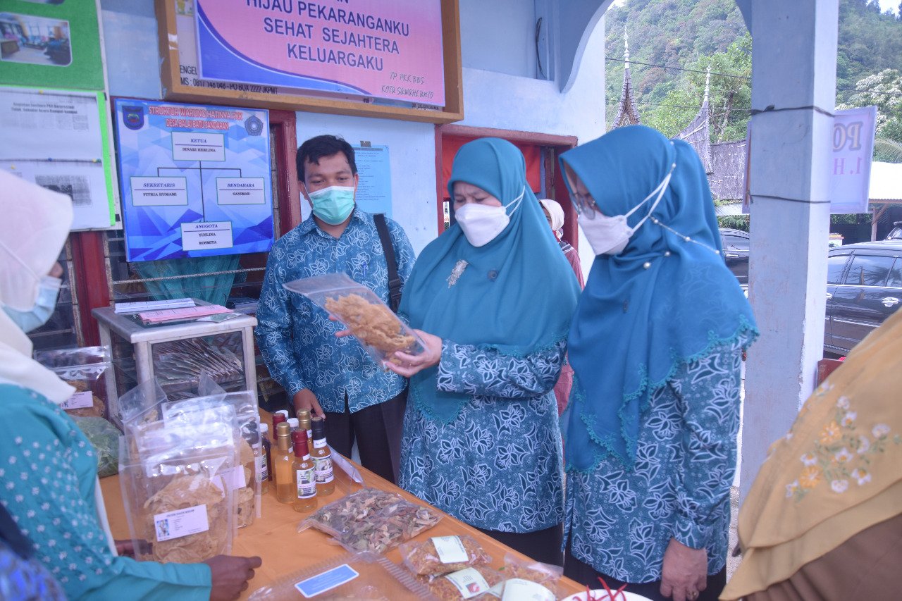 Desa Balai Batu Sandaran Dinilai Tim Penilai Lomba Gerakan PKK Tingkat