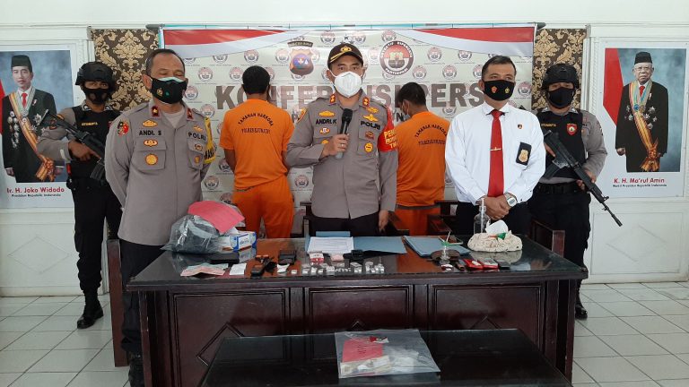 Dua Tersangka Pengedar Dan Pemakai Narkoba Ditangkap Polisi Sijunjung